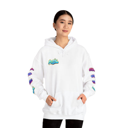 Graffiti Art  Hoodie - Cozy Streetwear, Unique Gift for Art Lovers, Perfect for Festivals, Casual Wear, Cool Graphic Sweatshirt