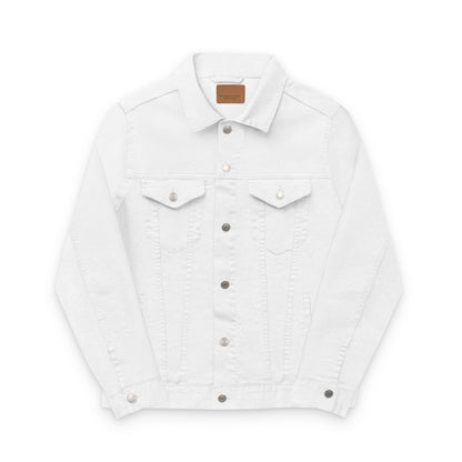 Embroidered  Denim Jacket, Casual Outerwear, Spring Fashion, Personalized Gift, Stylish Layering, Everyday Wear