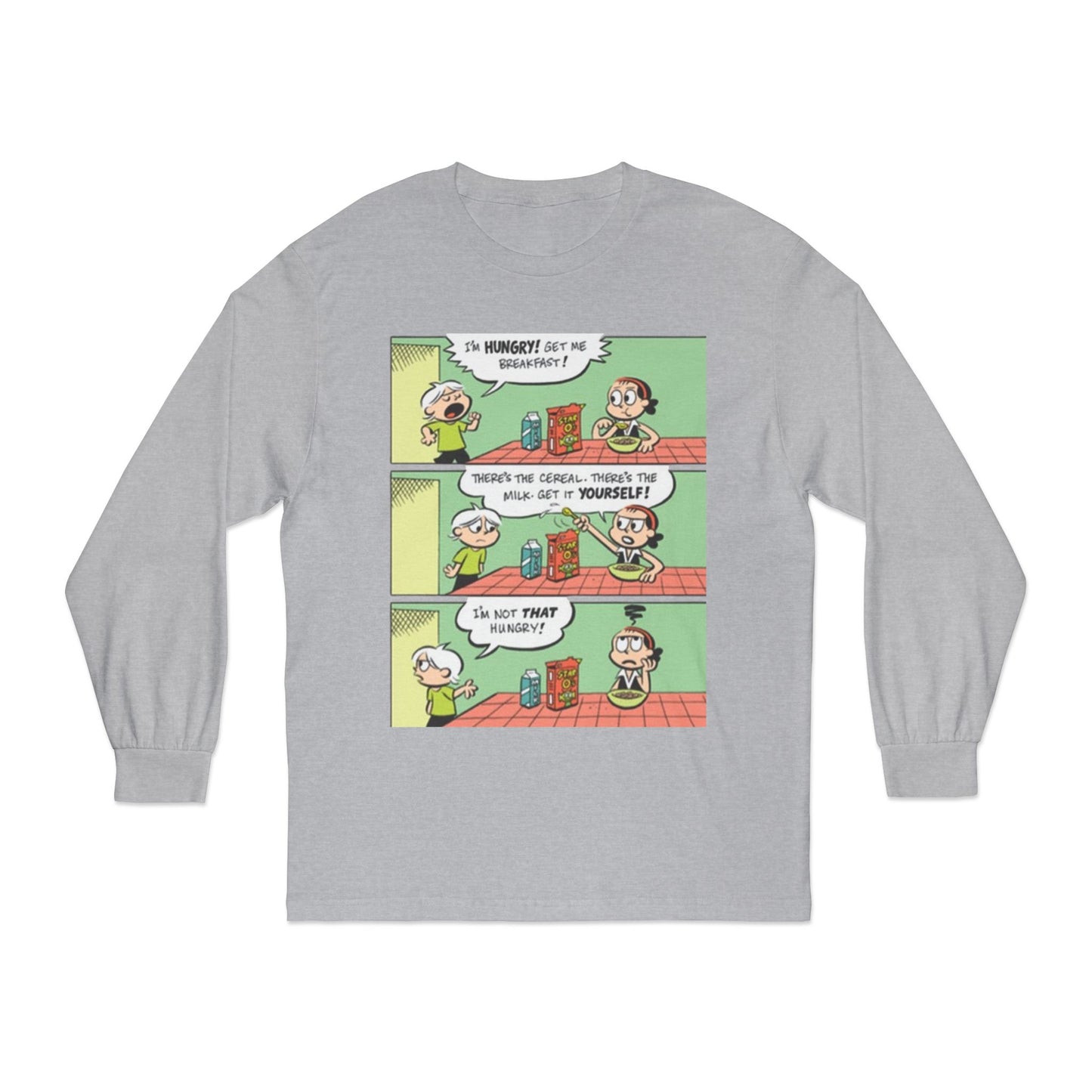 Fun Graphic Long Sleeve T-Shirt