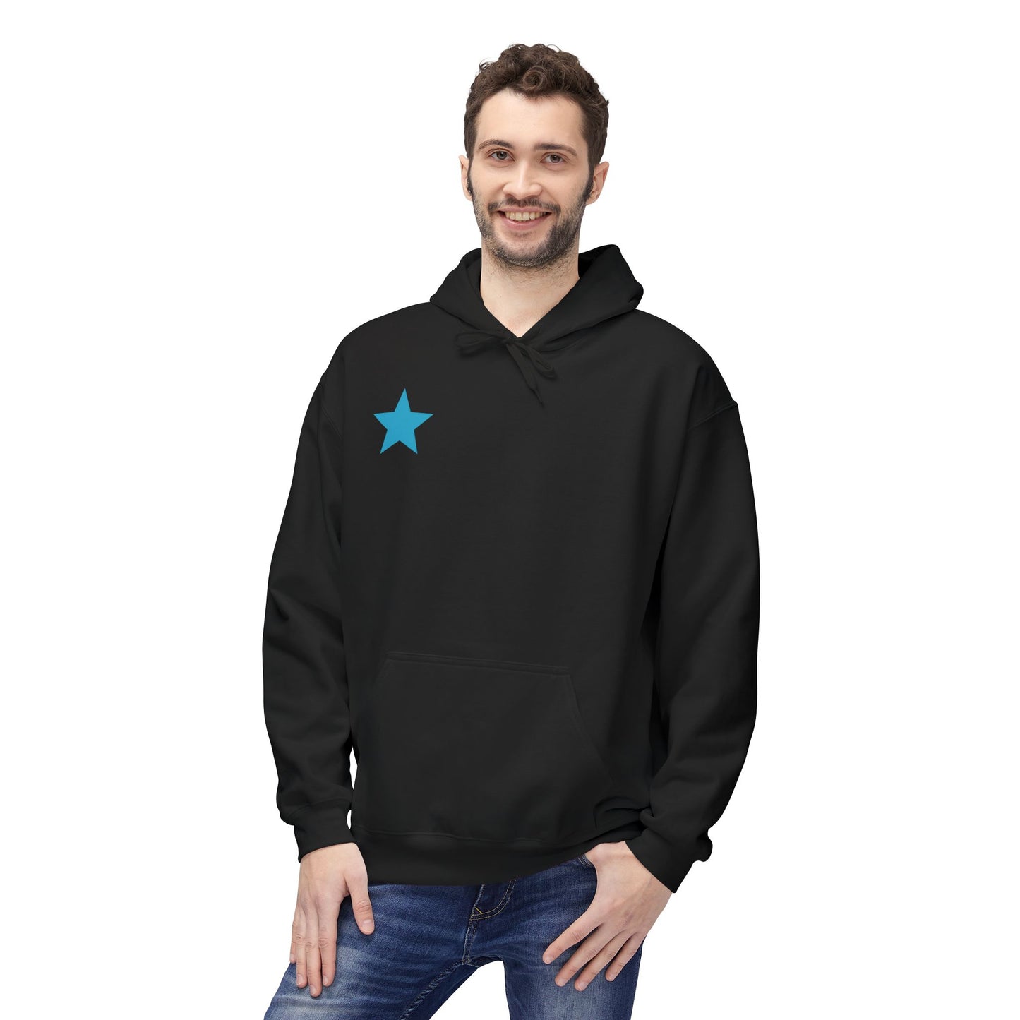 New York Star Hoodie, Fleece Sweatshirt, Casual Streetwear, Perfect Gift for Travelers, Cozy Hoodie, Summer Essential