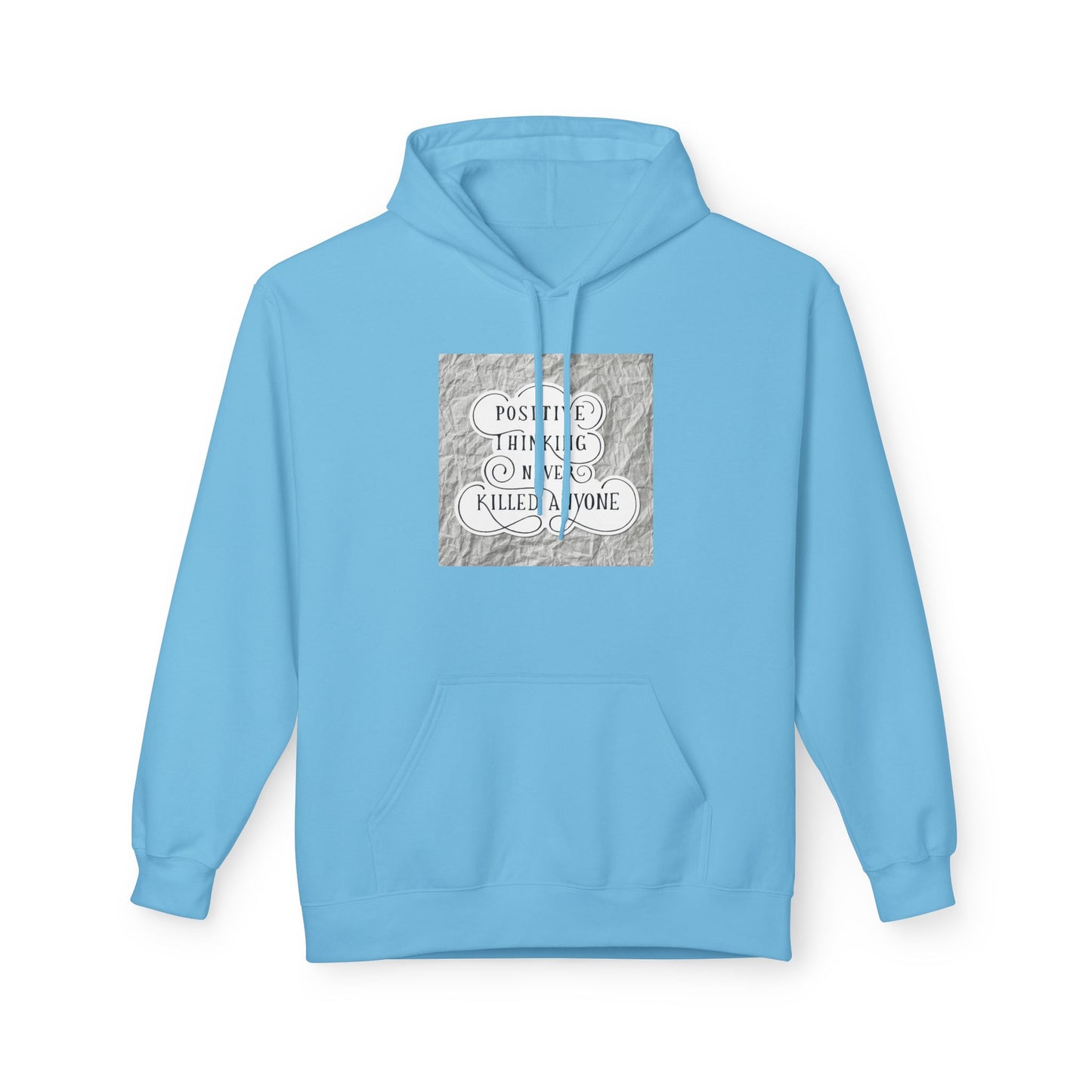 Positive Vibes  Fleece Hoodie | Cozy, Casual Apparel for Friends, Gift for Occasions, Perfect for Everyday Wear