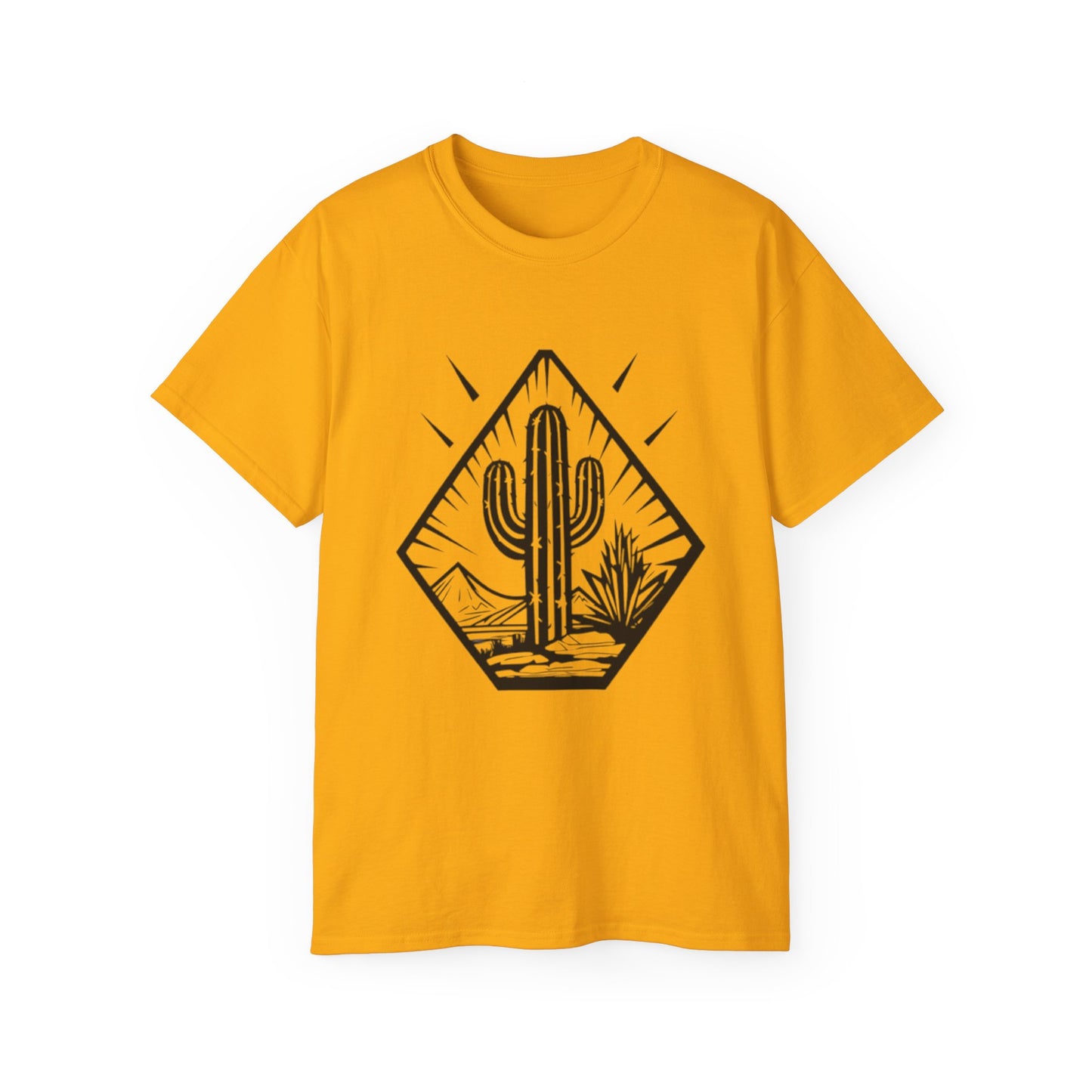 Desert Cactus Tee, Travel Shirt, Nature Lover Gift, Summer Apparel, Outdoorsy Style, Graphic T-shirt