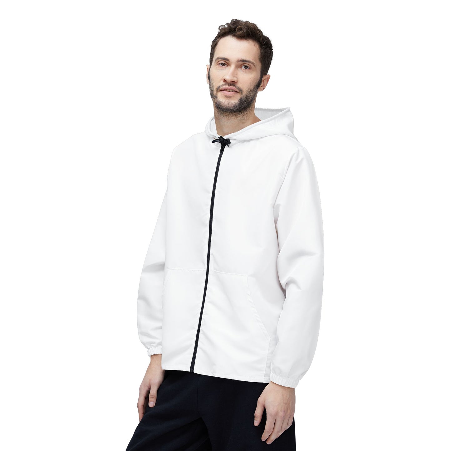Stylish AOP Windbreaker Jacket - Perfect for Outdoor Adventures, Casual Wear, and Sports Events, Lightweight, Unique Design