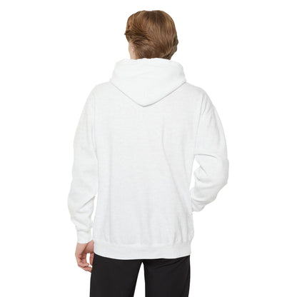 Sporty  Garment-Dyed Hoodie - Casual Comfort for Sports Lovers,  Apparel, Activewear, Gift for Athletes, Cozy Loungewear