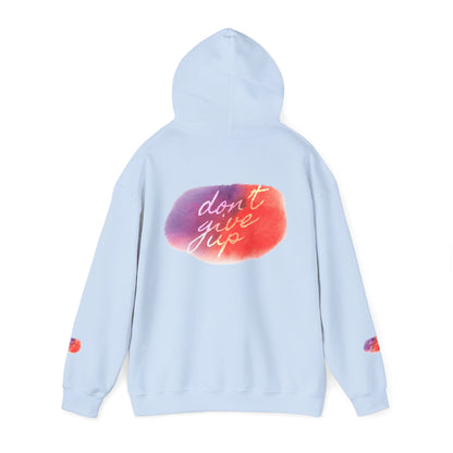 keep going design Heavy Blend™ Hooded Sweatshirt