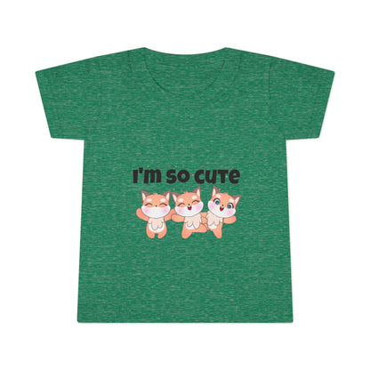 Adorable Toddler T-Shirt | Cute Animal Tee for Kids, Playful Shirt, Birthday Gift, Gift for Toddlers, Everyday Wear