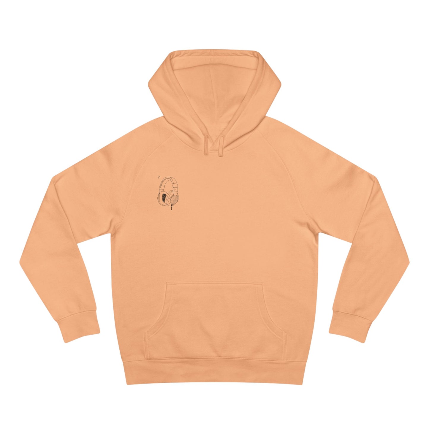 Stylish  Supply Hoodie with Artistic Heart Design | Cozy Sweatshirt for Music Lovers | Gift for Birthdays, Holidays, Casual Wear