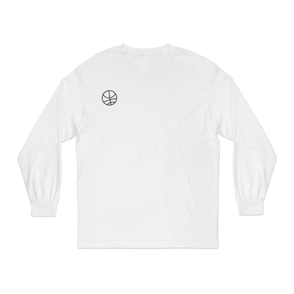 Minimalist Graphic Long Sleeve T-Shirt,  Casual Wear, Everyday Comfort, Stylish Layering Essential, Gift for Friends