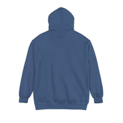 Sporty  Garment-Dyed Hoodie - Casual Comfort for Sports Lovers,  Apparel, Activewear, Gift for Athletes, Cozy Loungewear