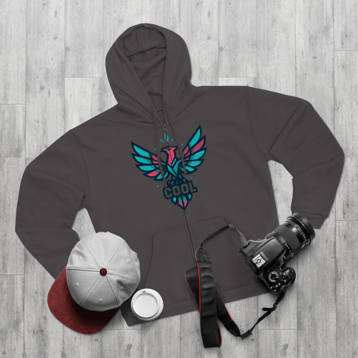 Stylish  Hooded Zip Sweatshirt with Vibrant Design | Casual Outerwear, Perfect for Gifting, Everyday Wear, Holidays, Unique [...]