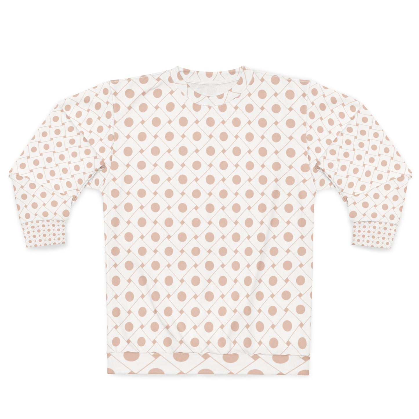 Chic Patterned  Sweatshirt | Cozy Gift for Him/Her, Stylish Casual Wear, Perfect for Fall, Trendy Wardrobe Essential