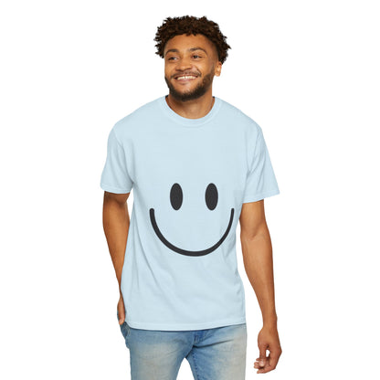 Smiley Face  T-Shirt, Fun Graphic Tee, Casual Wear, Gift for Friends, Positive Vibes Shirt, Happy Birthday Gift, Summer Essentials
