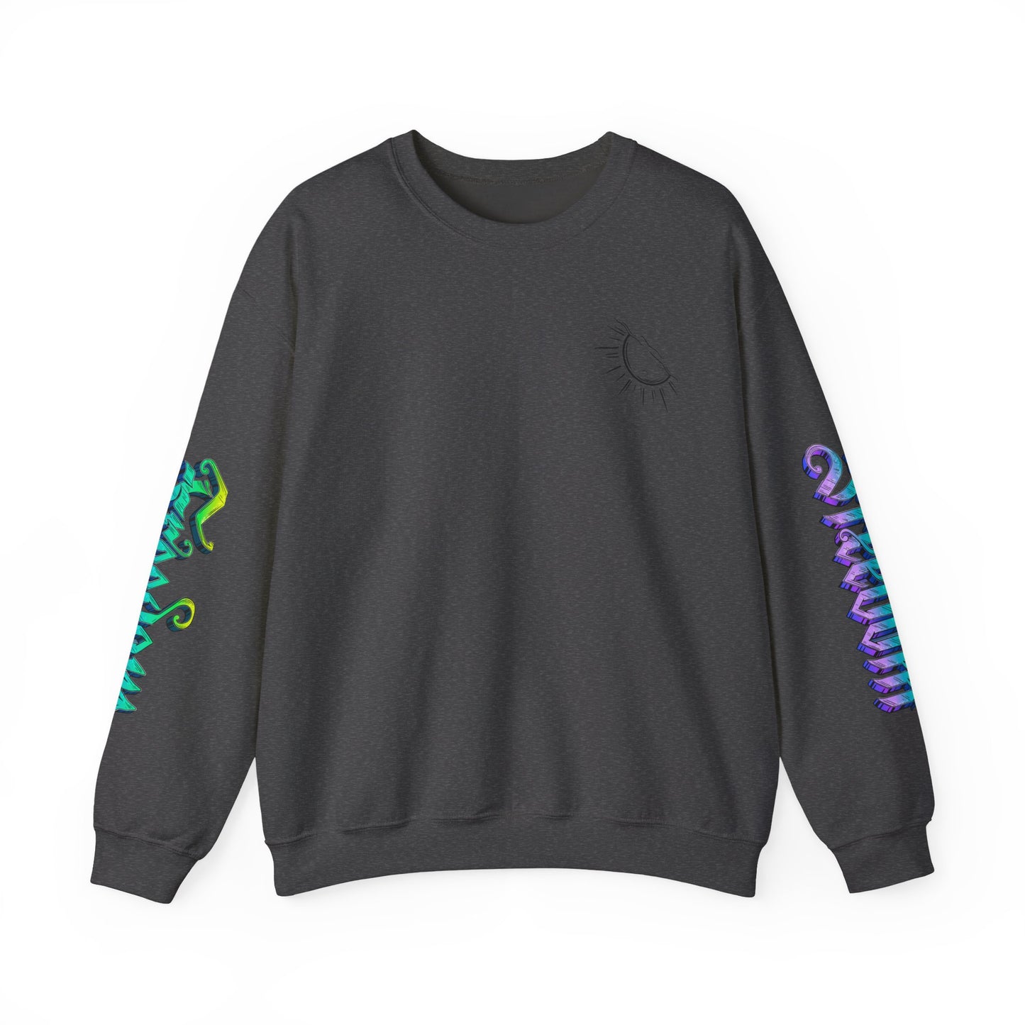 Sunshine & Swirls Crewneck Sweatshirt, Cozy Winter Wear, Casual Fashion Graphic Sweatshirt, Perfect Gift for Friends & Family, [...]