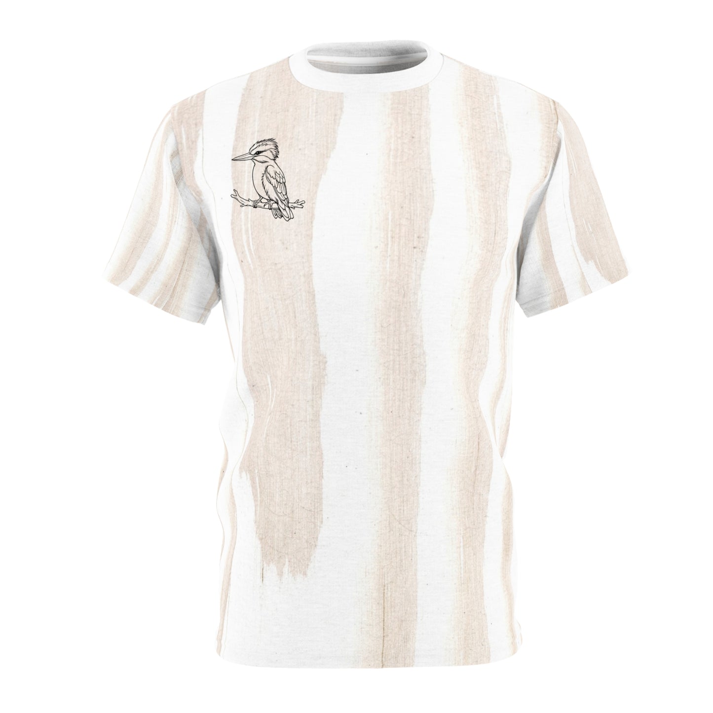 Nature-Inspired  Tee with Bird Design, Summer Style, Gift for Bird Lovers, Casual Wear, Eco-Friendly Clothing