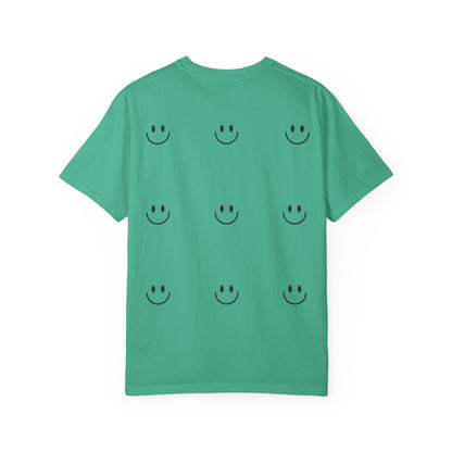 Smiley Face  T-Shirt, Fun Graphic Tee, Casual Wear, Gift for Friends, Positive Vibes Shirt, Happy Birthday Gift, Summer Essentials