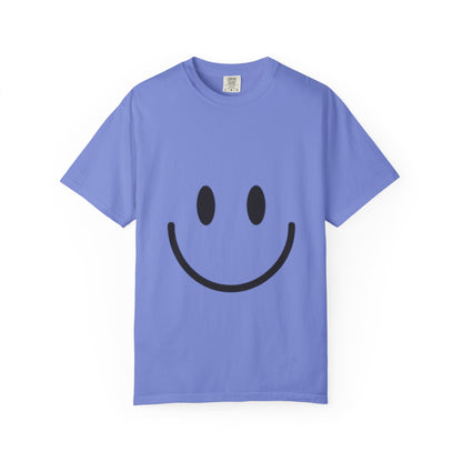 Smiley Face  T-Shirt, Fun Graphic Tee, Casual Wear, Gift for Friends, Positive Vibes Shirt, Happy Birthday Gift, Summer Essentials