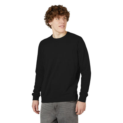 French Terry Raglan Crewneck Sweatshirt, Cozy Casual Wear, Perfect for Lounging, Gift for Him and Her, Everyday Comfort