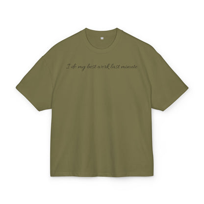 Motivational Box Tee with Inspirational Quote | Heavy Cotton T-Shirt, Casual Wear, Gift for Friends, Self-Care Reminder, [...]