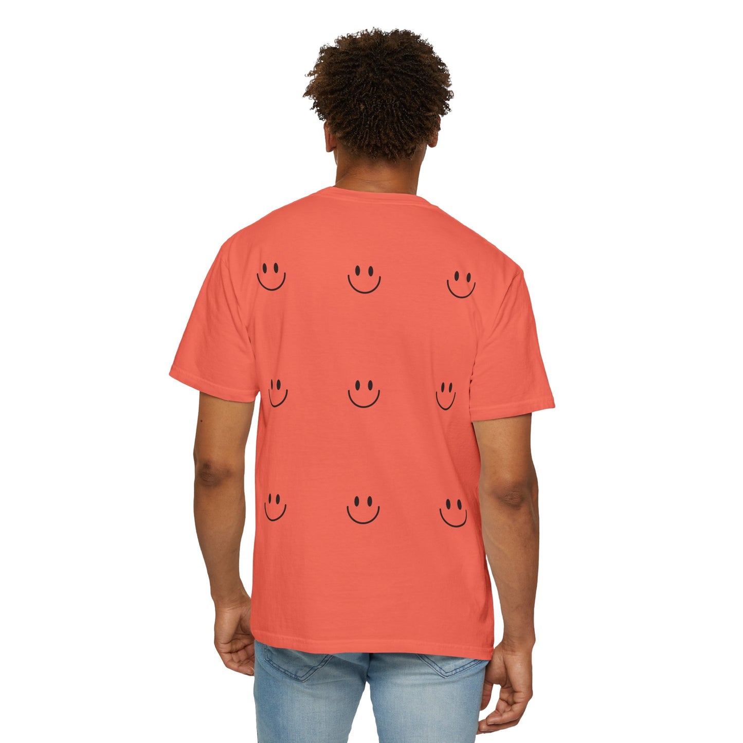 Smiley Face  T-Shirt, Fun Graphic Tee, Casual Wear, Gift for Friends, Positive Vibes Shirt, Happy Birthday Gift, Summer Essentials