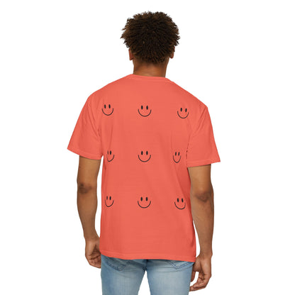 Smiley Face  T-Shirt, Fun Graphic Tee, Casual Wear, Gift for Friends, Positive Vibes Shirt, Happy Birthday Gift, Summer Essentials