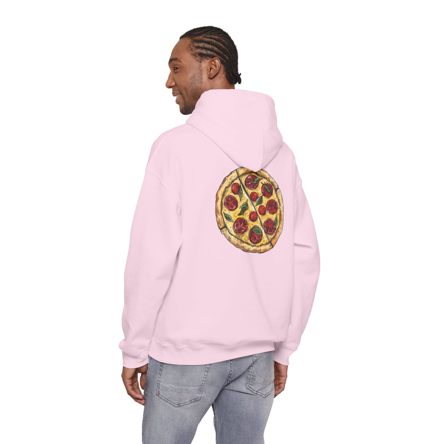 pizza design Heavy Blend™ Hooded Sweatshirt