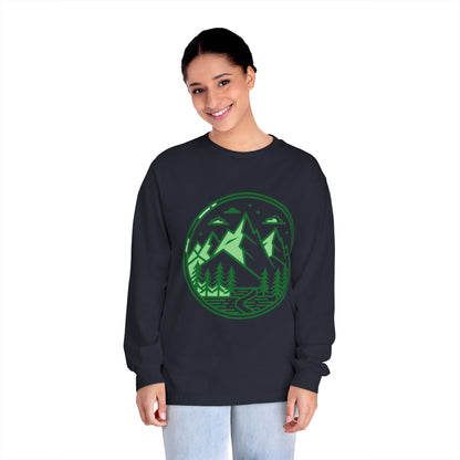 Nature-Inspired Long Sleeve T-Shirt