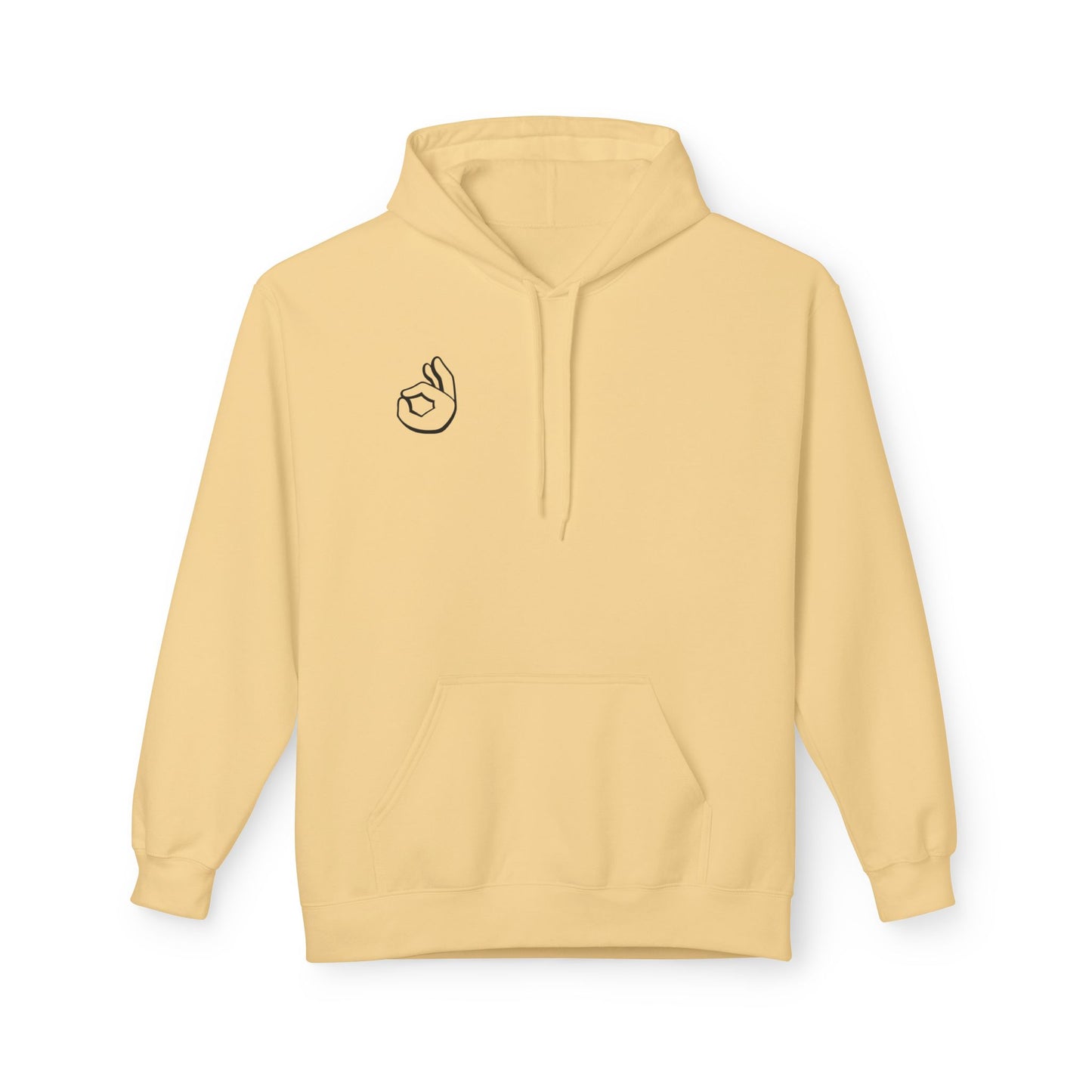 Everything Will Be Okay Fleece Hoodie |  Pullover | Motivational Sweatshirt | Gift for Friends & Family | Cozy Layering Piece