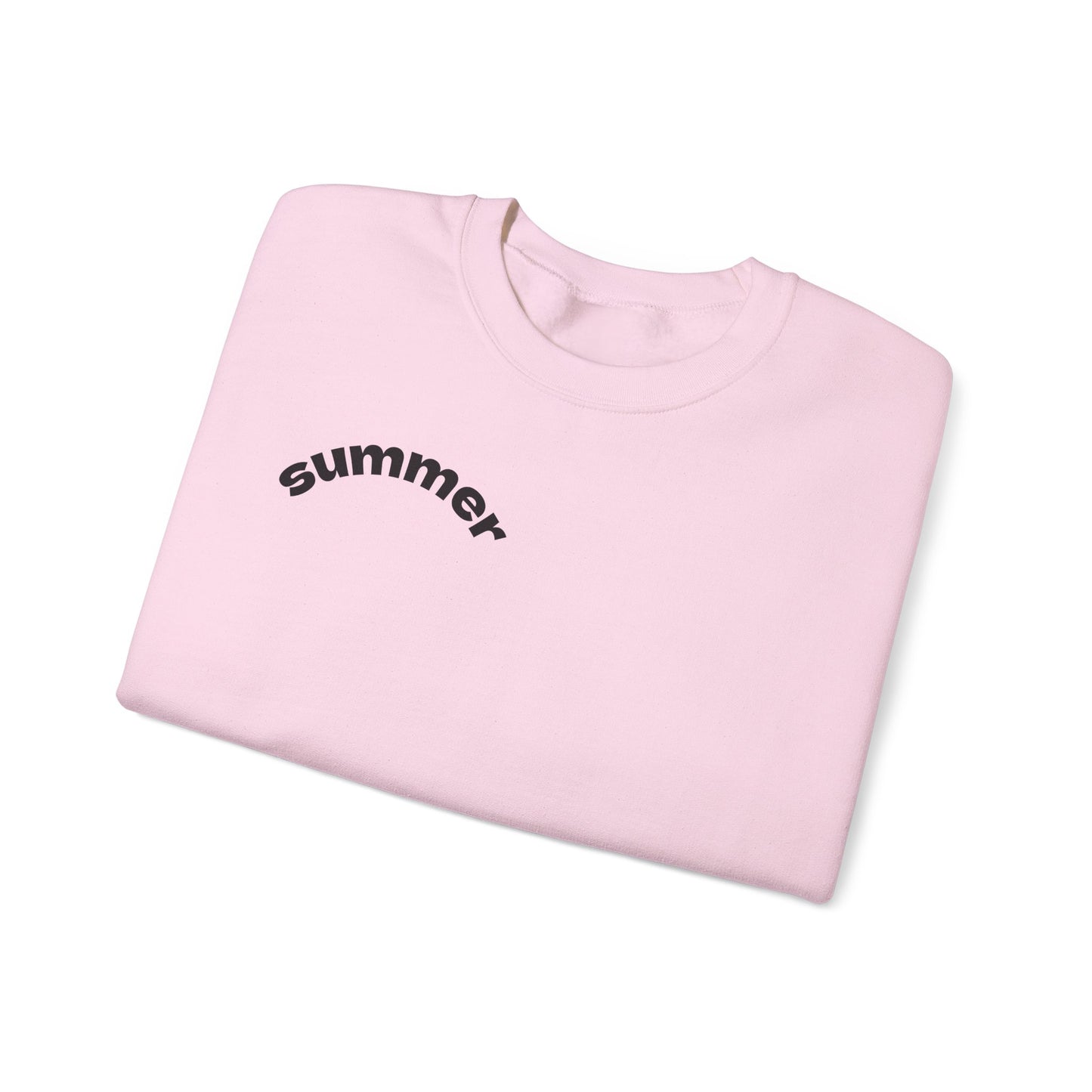 Cool Summer Vibes  Crewneck Sweatshirt, Lightweight Casual Wear, Summer Fashion, Gift for Friends, Sunny Day Outfits, Trendy Apparel