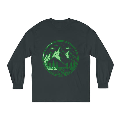 Nature-Inspired Long Sleeve T-Shirt