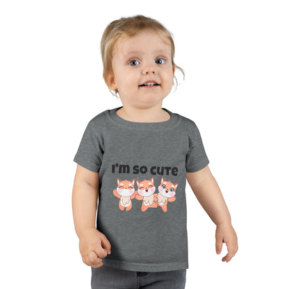 Adorable Toddler T-Shirt | Cute Animal Tee for Kids, Playful Shirt, Birthday Gift, Gift for Toddlers, Everyday Wear