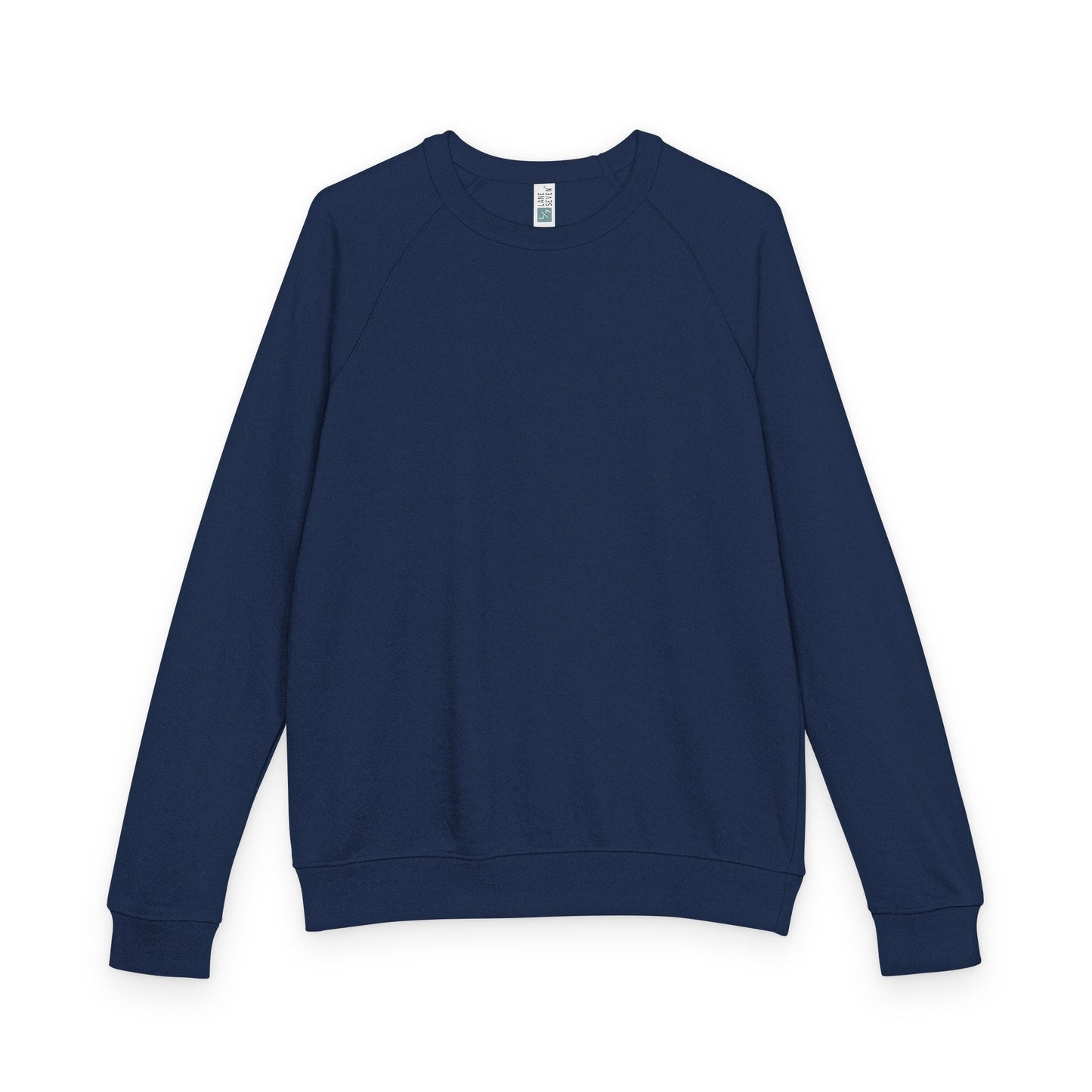 French Terry Raglan Crewneck Sweatshirt, Cozy Casual Wear, Perfect for Lounging, Gift for Him and Her, Everyday Comfort