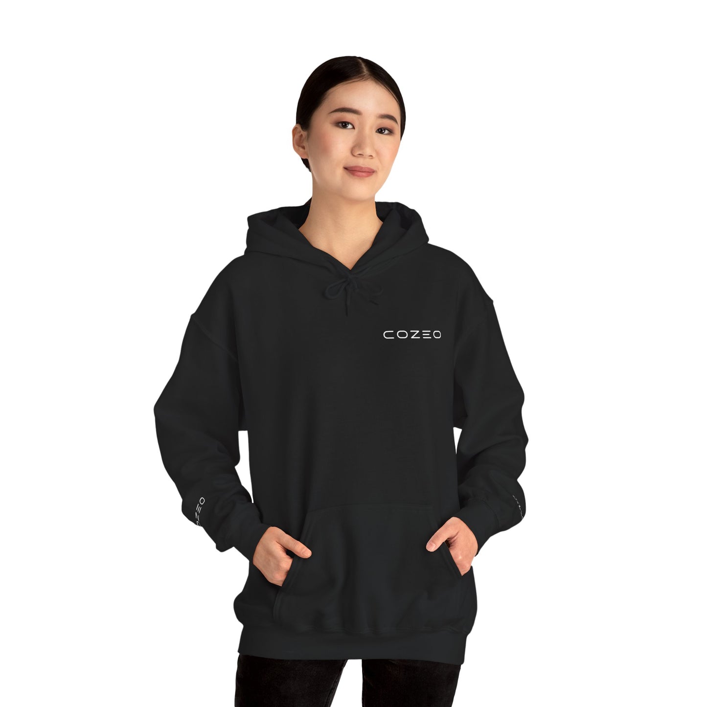 Cozeo Fit Branded Hoodie — Official Logo Hooded Sweatshirt