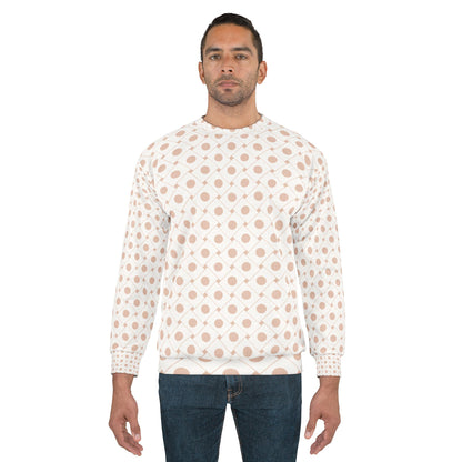 Chic Patterned  Sweatshirt | Cozy Gift for Him/Her, Stylish Casual Wear, Perfect for Fall, Trendy Wardrobe Essential