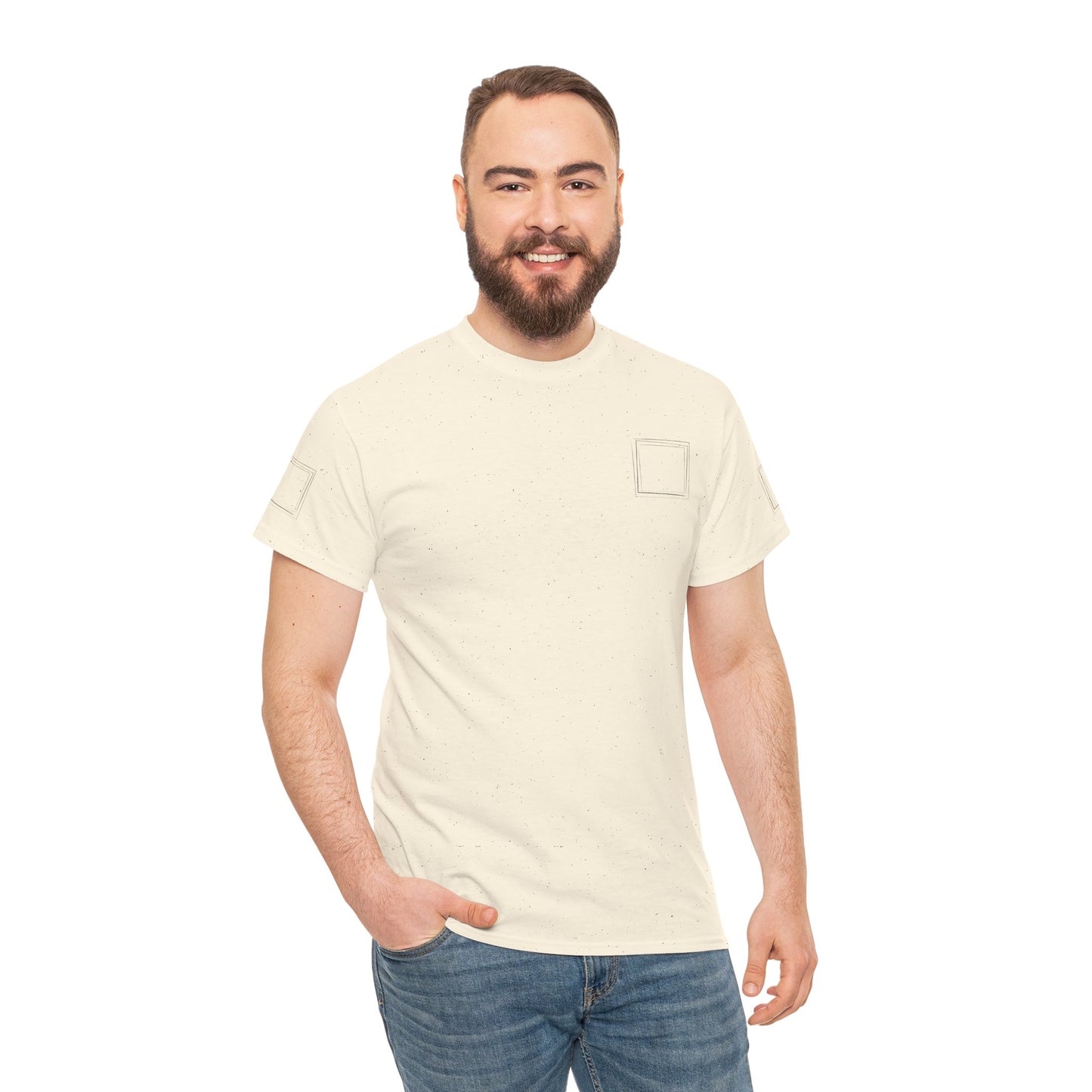 Heavy Cotton Tee - Casual Comfort for Everyday, Perfect for Summer Hangouts, Gifts for Friends, Festivals, Home Wear, Graphic Tees
