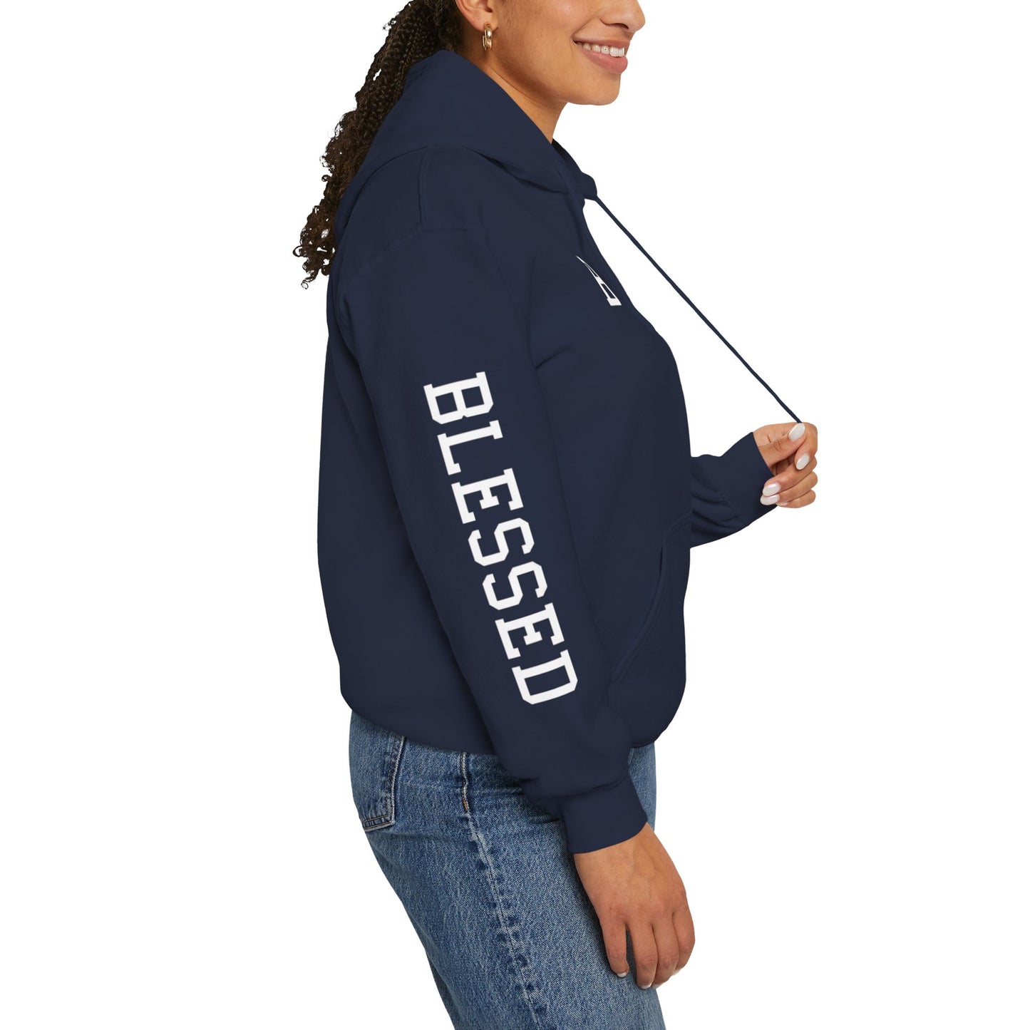 Blessed  Hoodie - Cozy Sweatshirt Gift for Friends, Family, Comfortable Lounge Wear, Faith-Inspired Apparel, Perfect for [...]