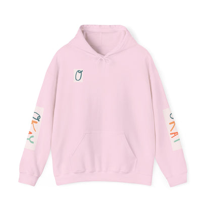 Cozy Graphic Hoodie with Positive Vibes,  Sweatshirt for All Occasions, Casual Wear, Gift for Friends, Relaxation