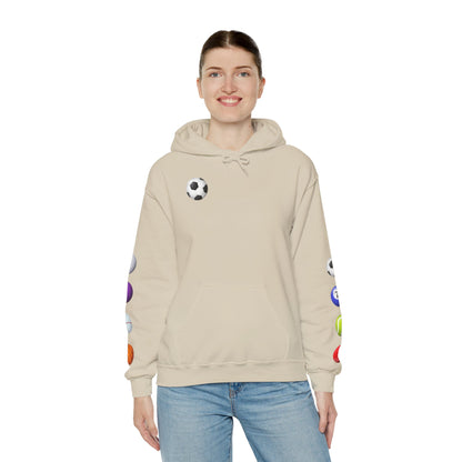 Sports-Themed Hoodie, Perfect for Athletes, Gifts for Sports Lovers, Cozy Sweatshirt for Game Days, Casual Wear