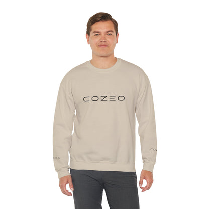 Cozeo Embroidered Chest Crewneck Sweatshirt