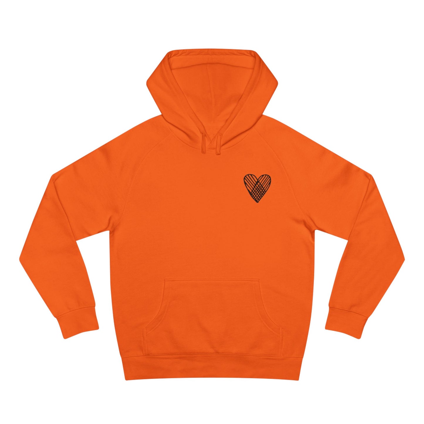 Heart Pattern  Hoodie
