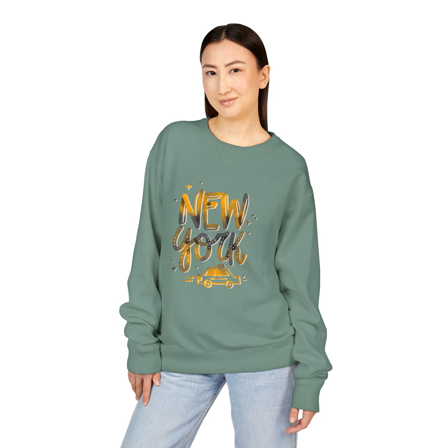 New York City Sweatshirt, Cozy Crewneck, Travel Gift, Fashion Apparel, Casual Wear