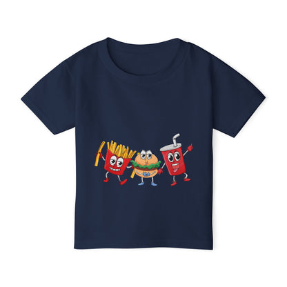 Fun Fast Food Toddler T-Shirt, Adorable Kids Tee, Playful Graphic Shirt, Cute Summer Outfit, Birthday Gift for Toddlers