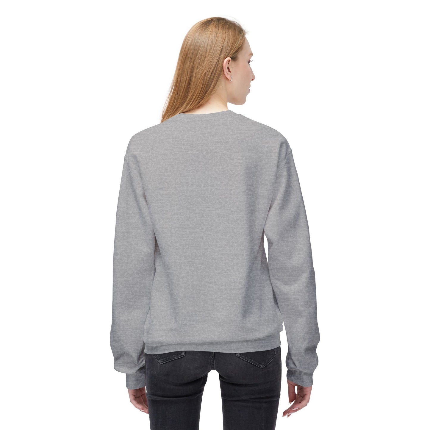 Colorful 'YEAH' Crewneck Sweatshirt,  Sweatshirt, Inspirational Gift, Cozy Fleece, Casual Wear, Everyday Comfort