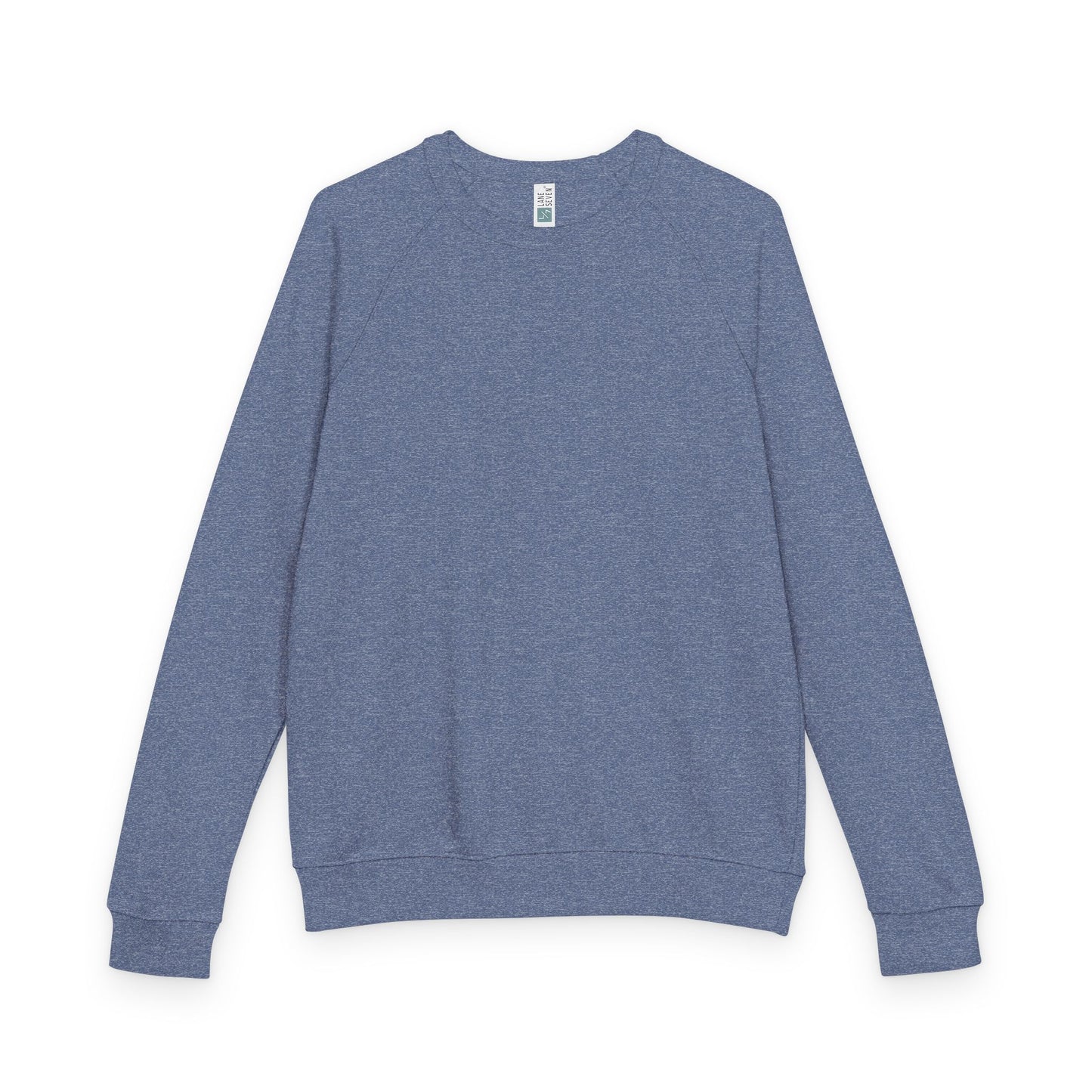 French Terry Raglan Crewneck Sweatshirt, Cozy Casual Wear, Perfect for Lounging, Gift for Him and Her, Everyday Comfort