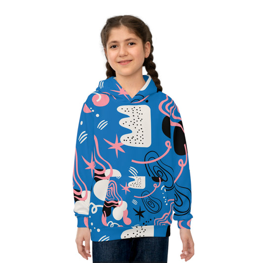 Playful Abstract Children's Hoodie