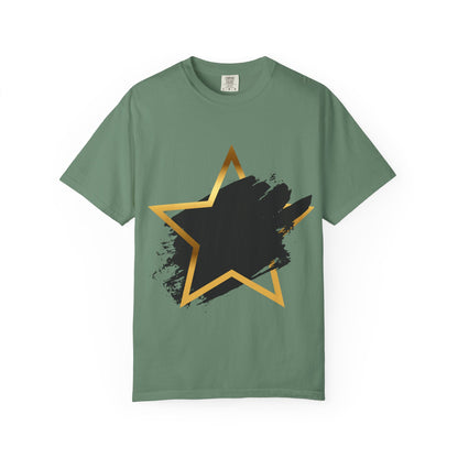 Stylish Star Graphic T-shirt - Casual Wear, Gift for Friends, Summer Fashion, Stylish Outfit, Everyday Casual