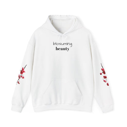 Blossoming Beauty Hoodie - Cozy  Sweatshirt for Spring Fashion, Gift for Her, Floral Hoodie, Casual Style, Spring Outfit