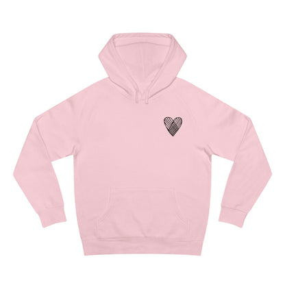 Heart Pattern  Hoodie