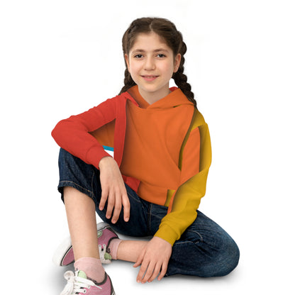 Colorful Children's Hoodie - Bright & Fun Pullover for Kids, Kids Fashion, Gift for Birthdays, Casual Wear, Colorful Sweatshirt