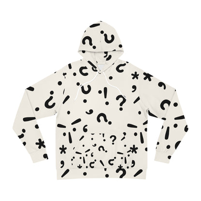 Playful Patterned Hoodie, Trendy Sweatshirt, Gift for Teens, Casual Wear, Unique Statement Piece