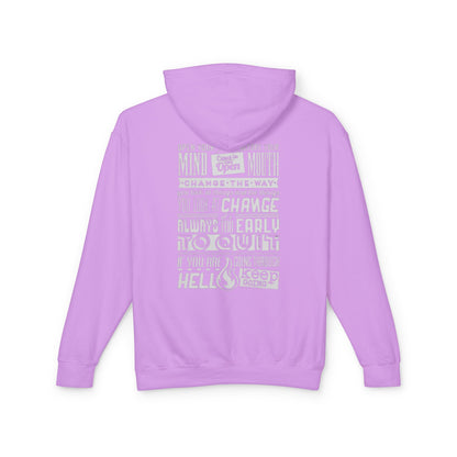 Motivational  Lightweight Hooded Sweatshirt - Change Your Mindset, Inspirational Gift, Everyday Wear, Perfect for Relaxation, [...]